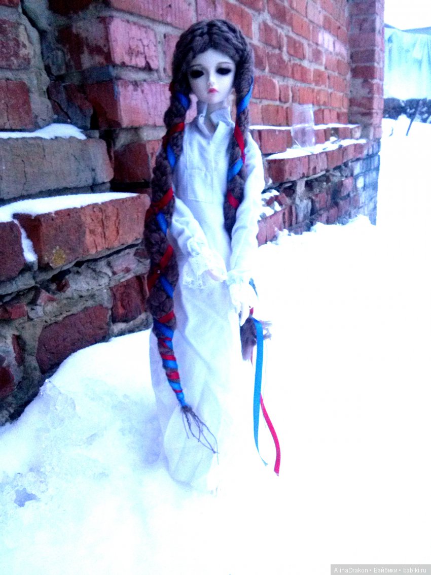 "Рыцарские косы": парик часть 1