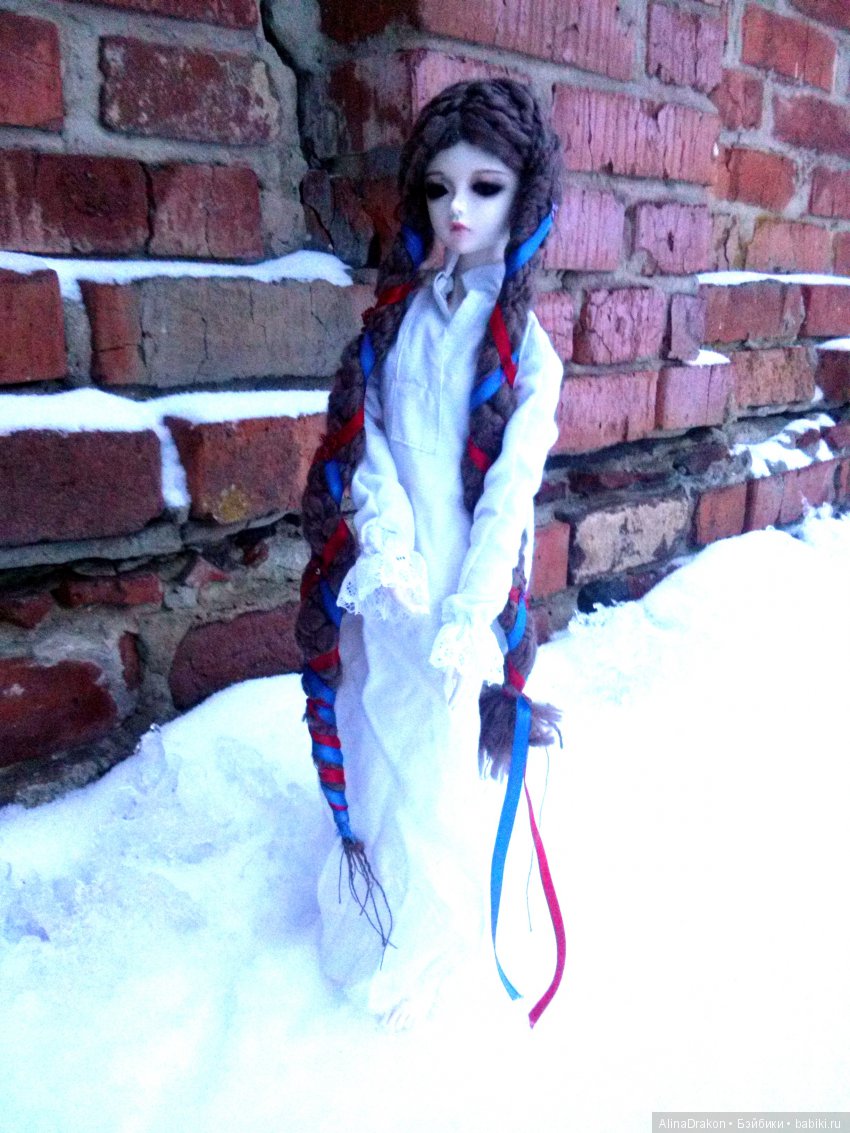 "Рыцарские косы": парик часть 1