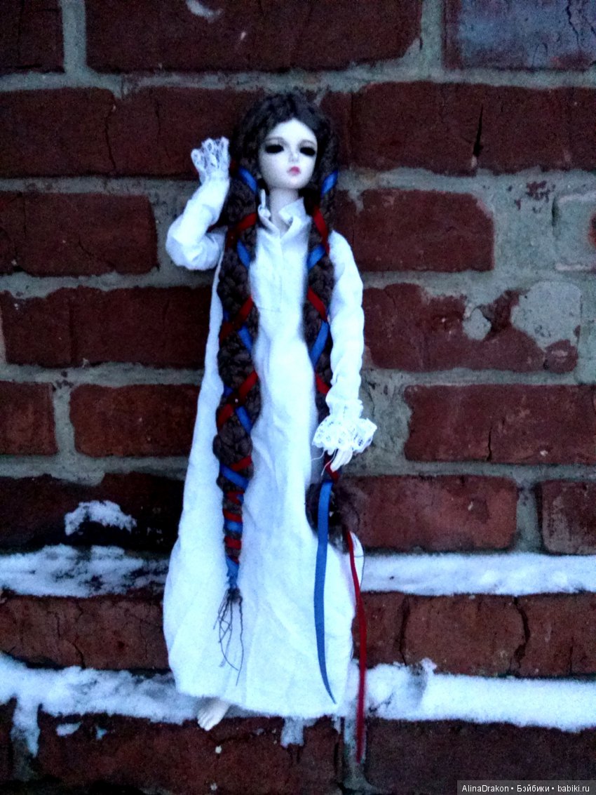 "Рыцарские косы": парик часть 1