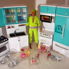 Игрушечная кухня для кукол формата Барби - обзор для кукольников