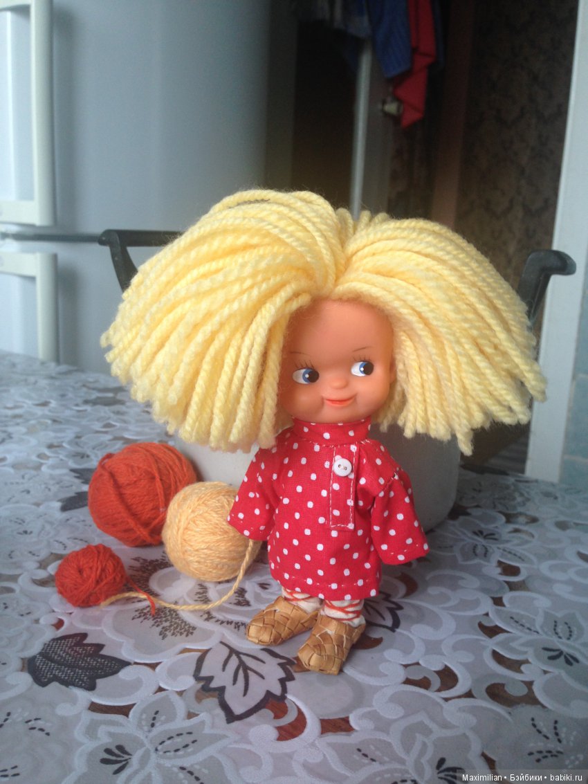 Копытенок Кузя — Реставрация и преображение кукол: ремонт (фото 2)