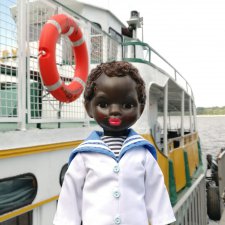 Максимка. Негритенок. Кукла СССР