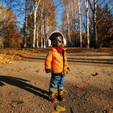 Осенний привет от Максимки! Негритенок СССР