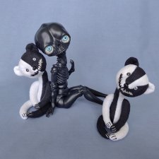 Медведи для антрацитовой Салли