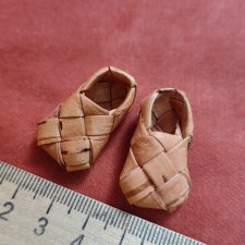 Лапти на куклу