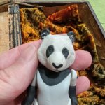 Старинная кукла панда Германия