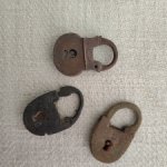 Старинные мини замочки