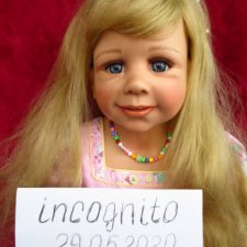 Коллекционная кукла Carolin от Monika Levenig