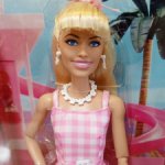 Коллекционная, игровая кукла Барби, портретная Марго Робби, по фильму Barbie The Movie