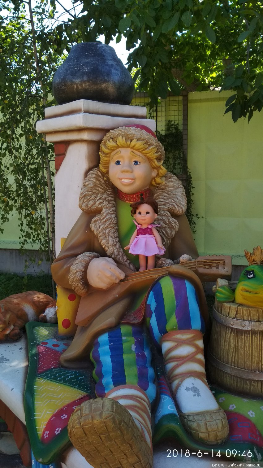 Прогулка на озеро — Российские куклы Весна (фото 6)