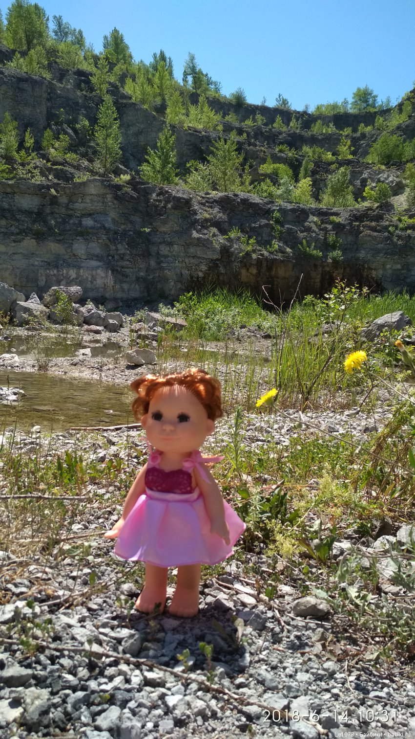 Прогулка на озеро — Российские куклы Весна
