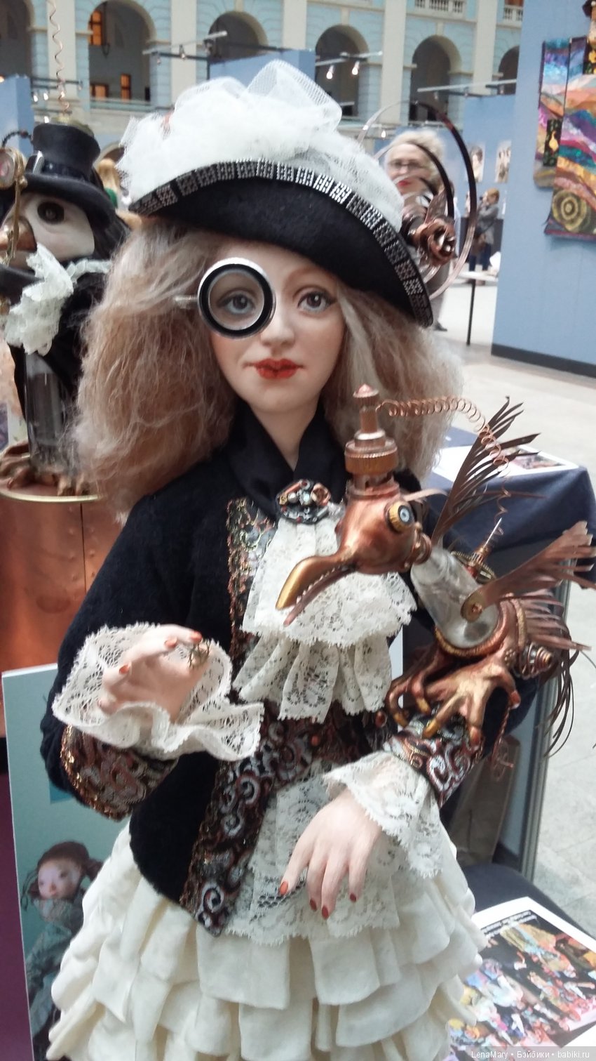 Недавно посетили Московскую кукольную выставку в Гостином Дворе (фото 3)