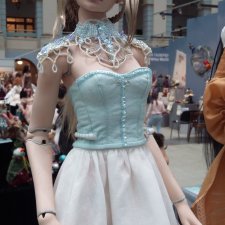 Недавно посетили Московскую кукольную выставку в Гостином Дворе