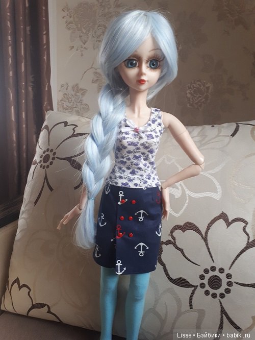 Выкройка. Юбка с двойной застежкой (фото 2)