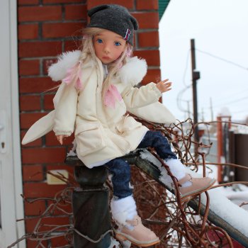 Зимние фоточки Мари от Татьяны Филенко