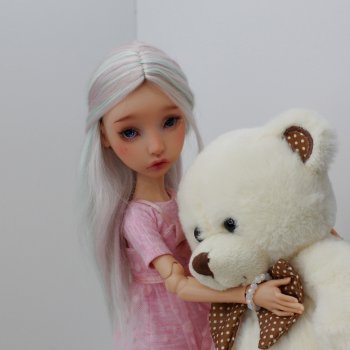 Линн с мишкой от Татьяны Филенко