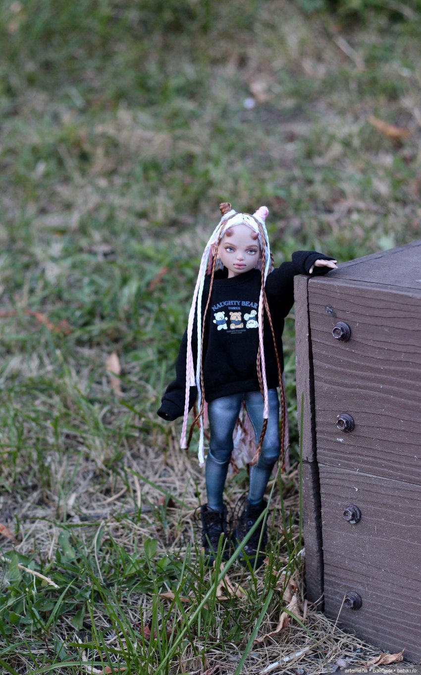 Беська, прогулка в последние теплые деньки осени | Бэйбики Беська, прогулка в последние теплые деньки осени (фото 3)