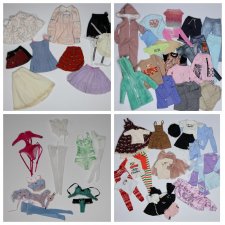 много разной одежды на Minifee