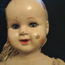 Нужна помощь в лечении старой куклы из прессованных опилок
