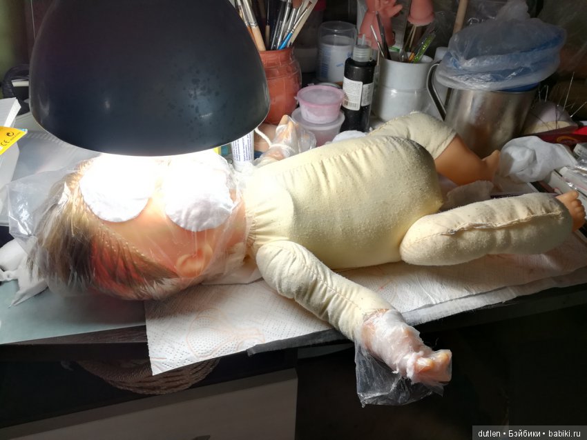 Ремонт куколки, выведение пятен (фото 3)