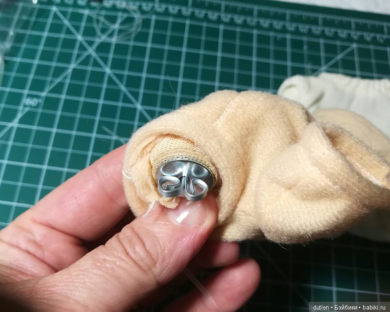 Переделка испанской характерной куклы - Этап 3 (фото 4)