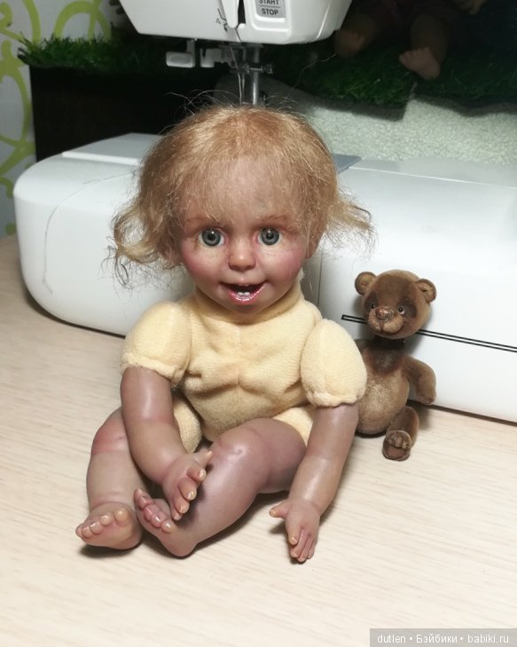 Переделка испанской характерной куклы - Этап 3 (фото 8)