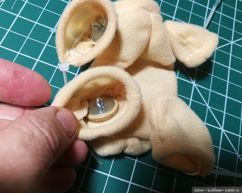 Переделка испанской характерной куклы - Этап 3 (фото 5)