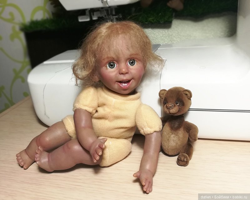 Переделка испанской характерной куклы - Этап 3 (фото 6)