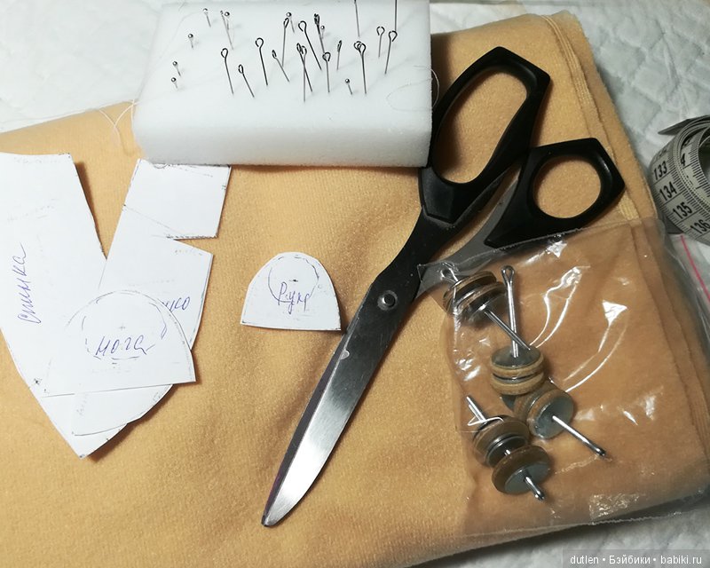 Переделка испанской характерной куклы - Этап 3