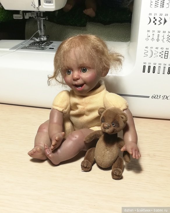 Переделка испанской характерной куклы - Этап 3 (фото 10)