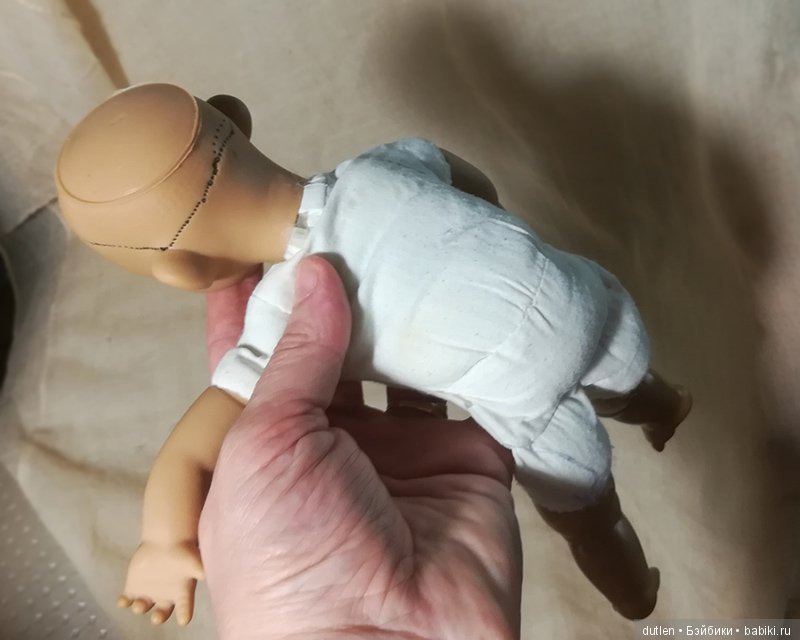 Переделка испанской характерной куклы 2 (фото 2)