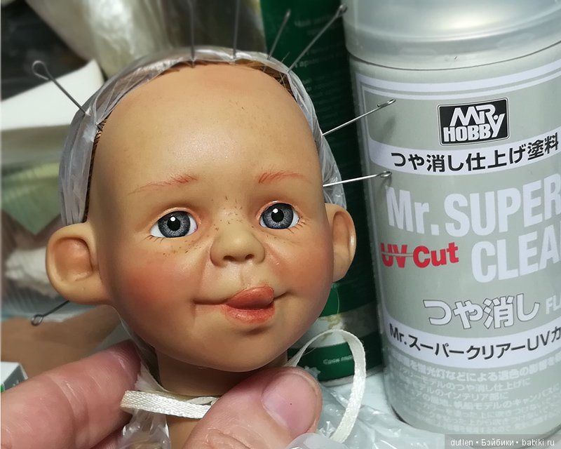 Переделка испанской характерной куклы 2 (фото 8)