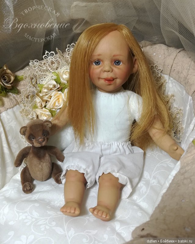 Переделка испанской характерной куклы 2