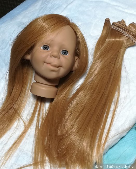 Переделка испанской характерной куклы 2 (фото 7)