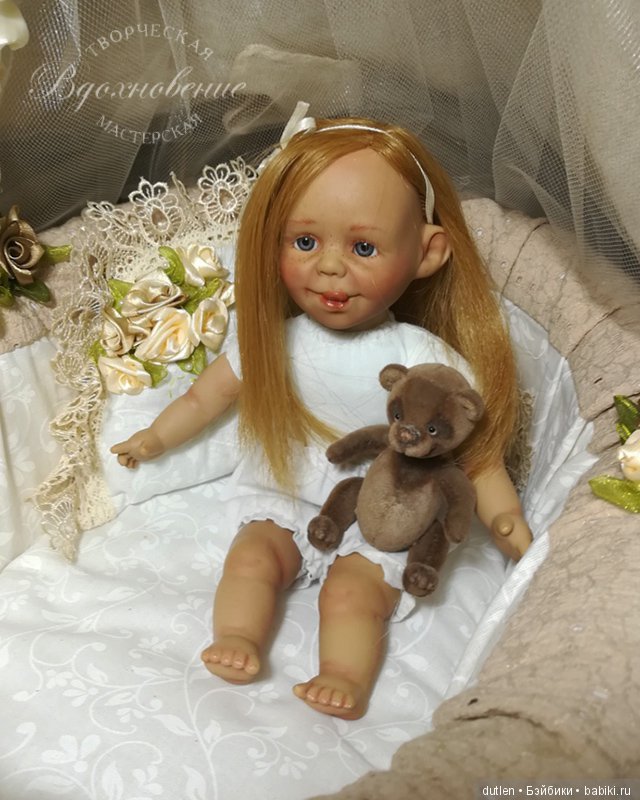 Переделка испанской характерной куклы 2