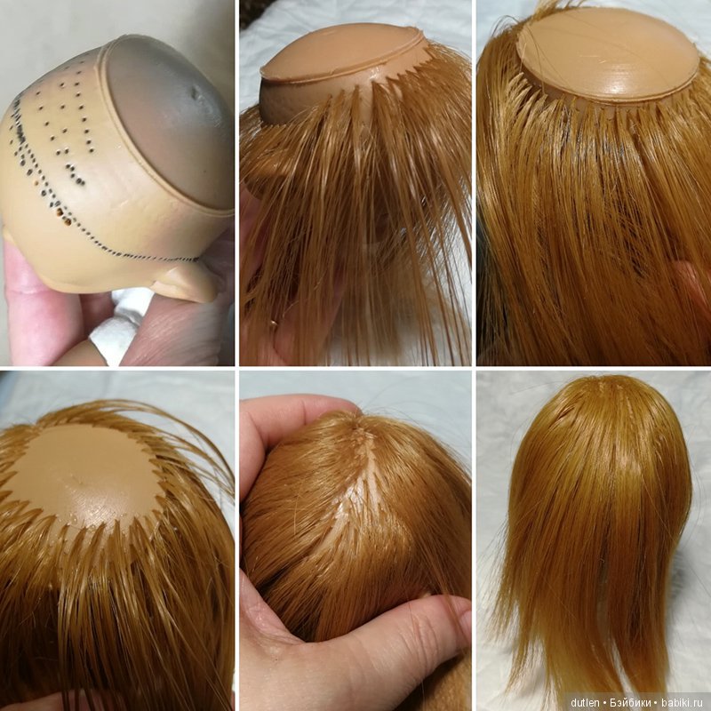 Переделка испанской характерной куклы 2 (фото 6)