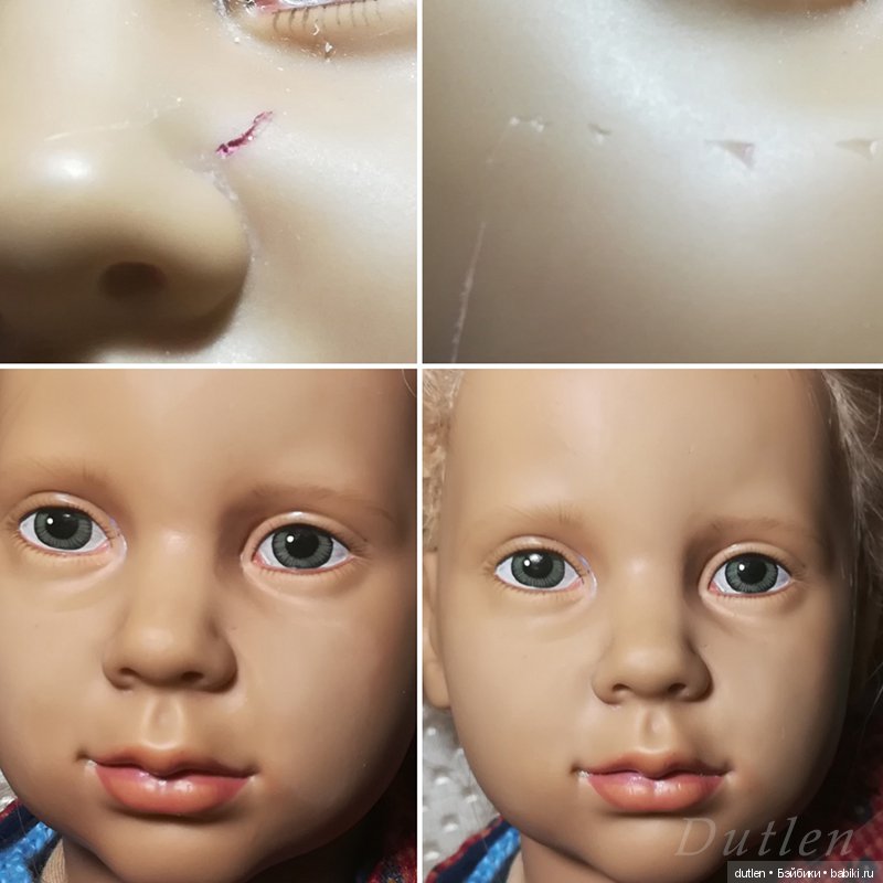 Моя новая переделочка — Реставрация и преображение кукол: ремонт (фото 3)