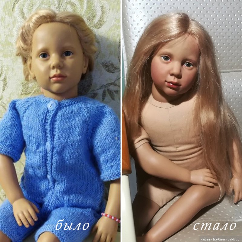 Моя новая переделочка — Реставрация и преображение кукол: ремонт (фото 7)