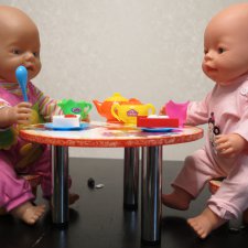 Небольшой МК изготовление мебели для кукол