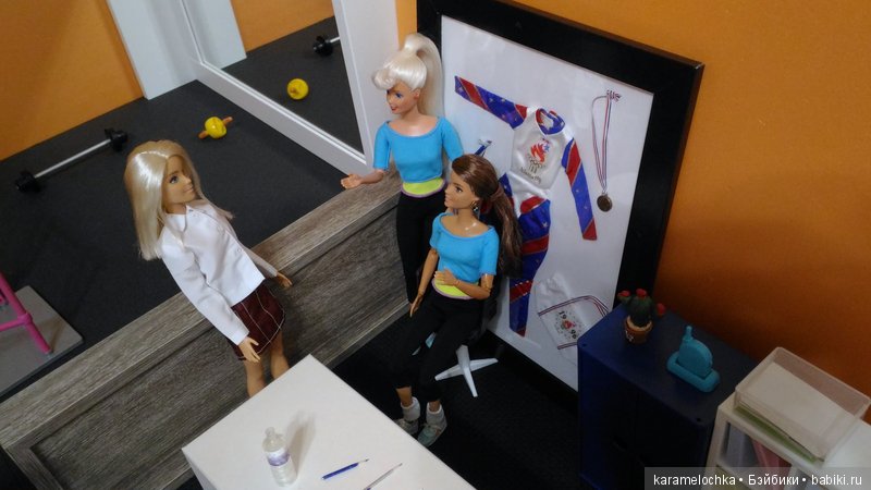 После фитнеса — Кукольные фотоистории и сериалы: комиксы