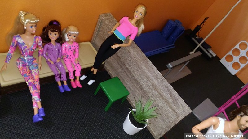 После фитнеса — Кукольные фотоистории и сериалы: комиксы