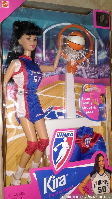 WNBA Kira: Mattel-овская интерактивность, незапланированная гибридизация и допрошивка волос, знакомство