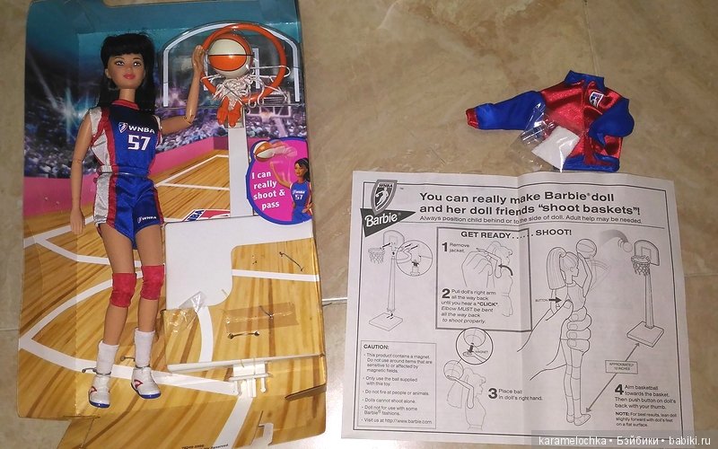 WNBA Kira: Mattel-овская интерактивность, незапланированная гибридизация и допрошивка волос, знакомство (фото 5)