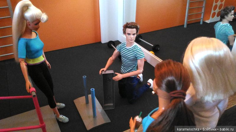 Бодрое утро в спортцентре города Кукловодска