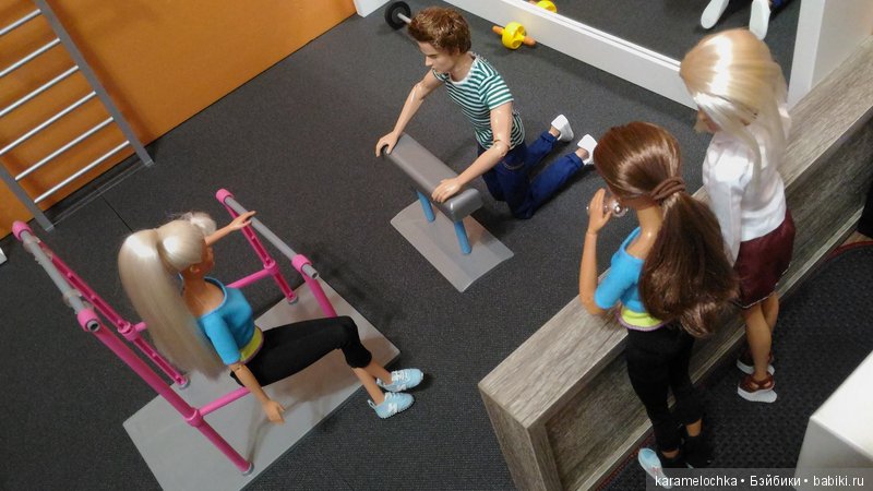 Бодрое утро в спортцентре города Кукловодска