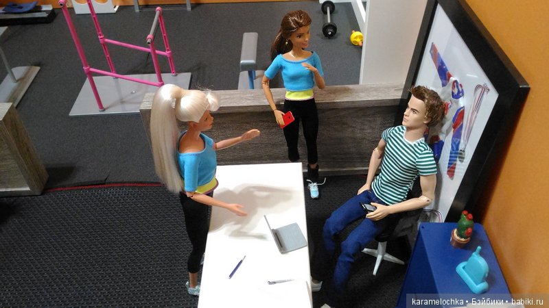 Бодрое утро в спортцентре города Кукловодска