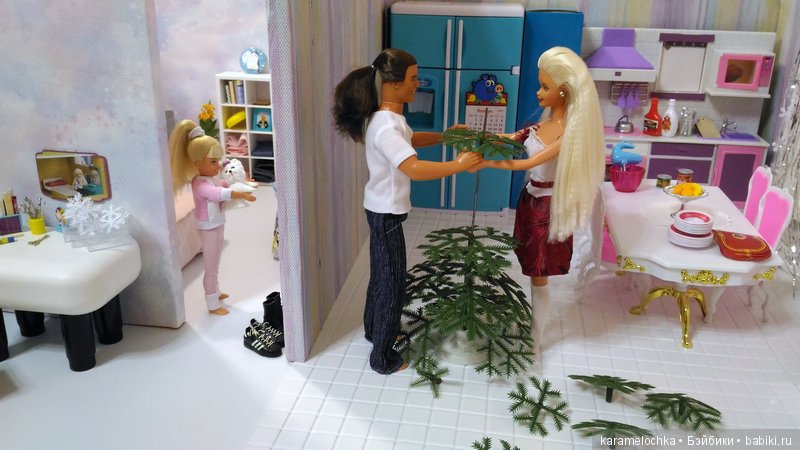 "Мы нарядим елку в праздничный наряд!" - семья Агаты готовится встречать Новый Год