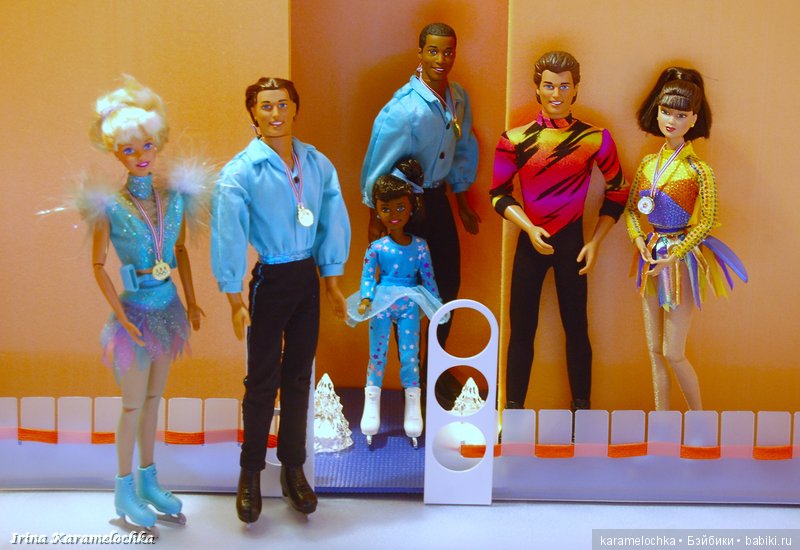 Фигурное катание на катке в спортцентре города Кукловодска