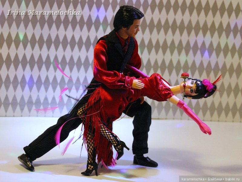 Танго - танец страсти! Яркая танцевальная пара (фото 5)