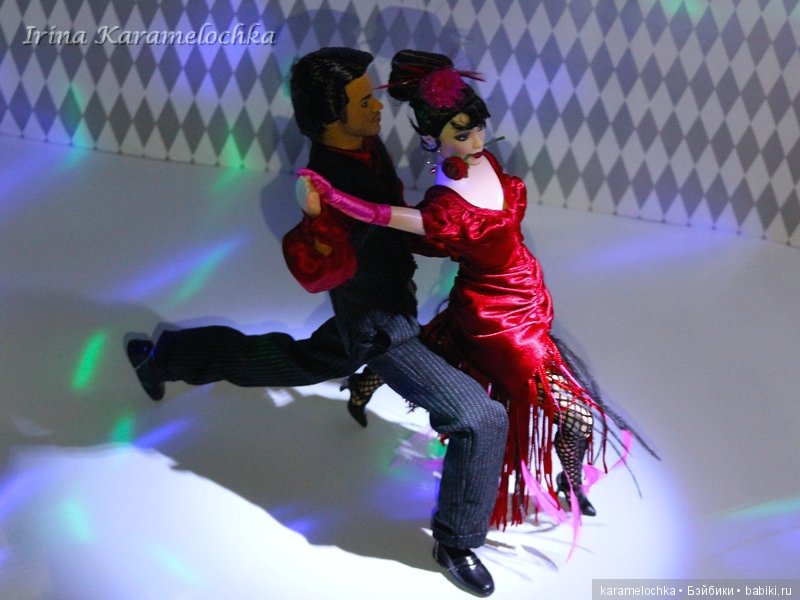 Танго - танец страсти! Яркая танцевальная пара (фото 7)